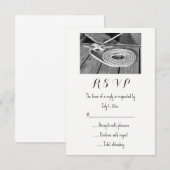 Nautische bruiloft RSVP Kaartje (Voorkant / Achterkant)