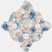 Nautische bruiloft Strand Seashell Bloemen Bedankdoosjes (Ongevouwen)