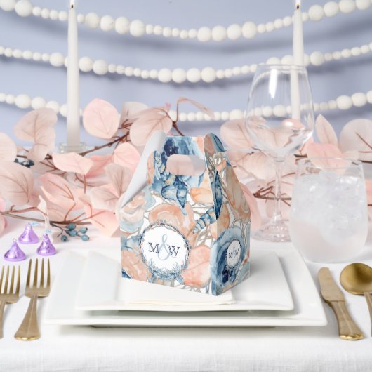 Nautische bruiloft Strand Seashell Bloemen Bedankdoosjes (Huwelijk)