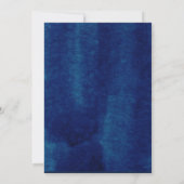 Nautische bruiloft Strand Seashell Bloemen Rozen Kaart (Achterkant)