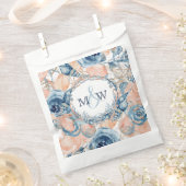 Nautische Bruiloft Strand Seashell n Rozen Bedankzakje (Geknipt)