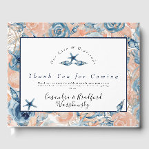 Nautische Bruiloft Strand Zee Shell Bloemen Rozen