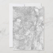 Nautische bruiloft strand Zee Shell Flowers Roos G Kaart (Achterkant)