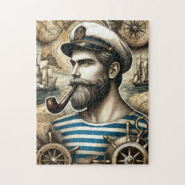  nautische captain puzzel
