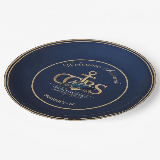 Nautische CCBS Merch. Papieren Bordjes (Gekanteld)