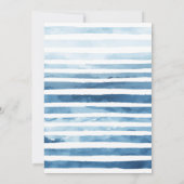 Nautische charme: Ahoy het is een Boy 'Baby shower Kaart (Achterkant)