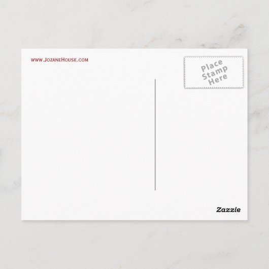 Nautische Chevrons op wit Briefkaart (Achterkant)