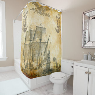 nautische combo v 6 douchegordijn