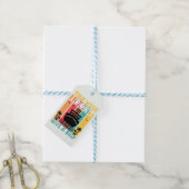 Nautische Cruise Cadeaulabel (Met Touw)