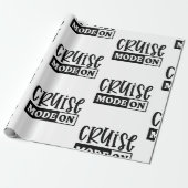 Nautische cruise op thema cadeaupapier (Uitgerold)