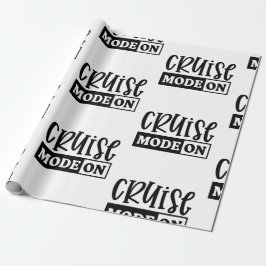 Nautische cruise op thema cadeaupapier