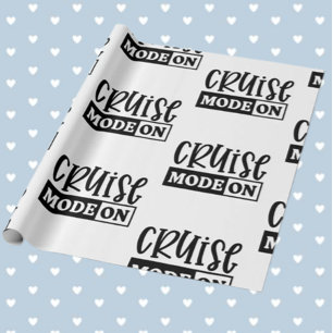 Nautische cruise op thema cadeaupapier