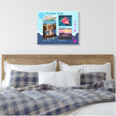 Nautische Cruise Trip Foto Canvas Afdruk (Insitu (Slaapkamer))