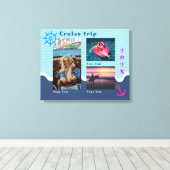 Nautische Cruise Trip Foto Canvas Afdruk (Insitu (Houten vloer))