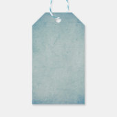 Nautische dag van de dode zeemeermin meisje cadeaulabel (Achterkant)