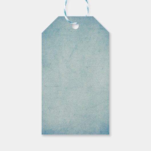 Nautische dag van de dode zeemeermin meisje cadeaulabel (Achterkant)