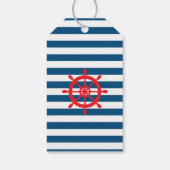 nautische dank u Label, anker Cadeaulabel (Achterkant)