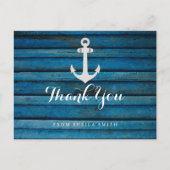 Nautische dank u Post Kaart (Voorkant)
