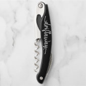 nautische DRIFT AWAY-scriptletters Kurkentrekker (Voorkant)