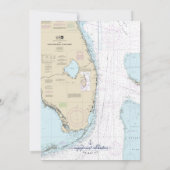 Nautische #Engagement Party | Zuid #Florida Kaart (Achterkant)