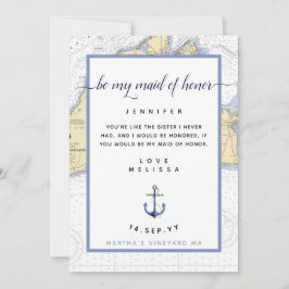 Nautische Eremiaarster | Martha's Vineyard Kaart