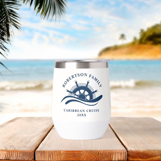 Nautische familie cruiseschip wiel (Strand)