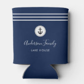 Nautische familie Lake House Blikjeskoeler (Achterkant)