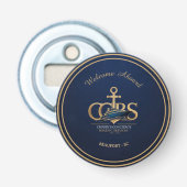 Nautische flesopener CCBS Merch. Button Flesopener (Voorkant)