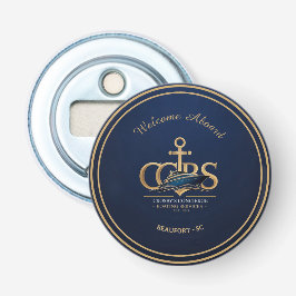 Nautische flesopener CCBS Merch. Button Flesopener