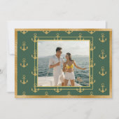 Nautische Foto Ankers Kerstkaart (Voorkant)