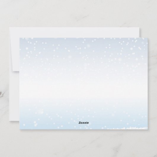 Nautische foto kerst Kaart (Achterkant)