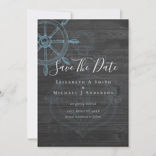 Nautische FOTO Reddingsactie Moderne Oceaan Strand (Voorkant)