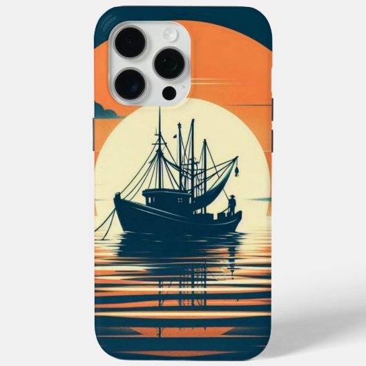 /Nautische garnaal/visserij Case-Mate iPhone Case (Achterkant)
