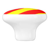 Nautische-gebarentekens Vlaggenbrief Y Yankee Keramische Knop (Zijkant)