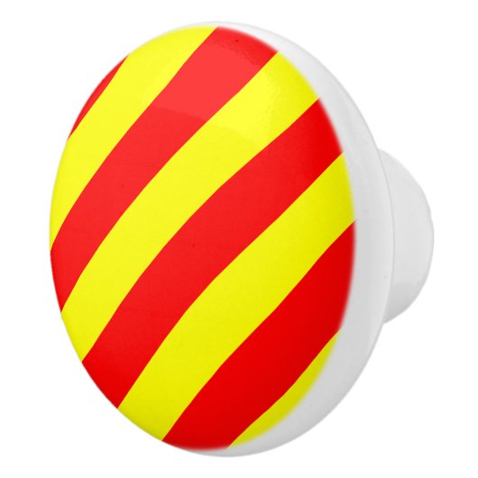 Nautische-gebarentekens Vlaggenbrief Y Yankee Keramische Knop (Rechts)