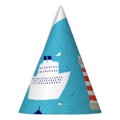 Nautische golven: Vuurtoren Cruiser Patroon. Feesthoedjes (Links)