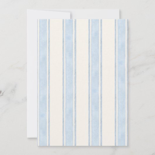 Nautische Hand Getrokken Palm Tree Wedding Save The Date (Achterkant)