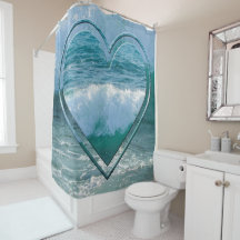 Nautische hartgolven Zee Shore Ocean