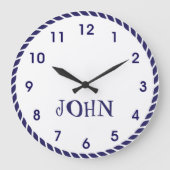 Nautische helling grote klok (Voorkant)