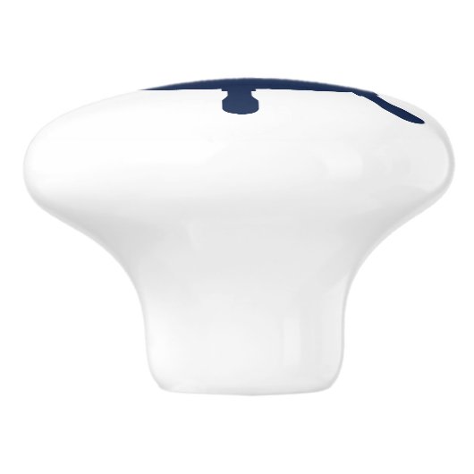 Nautische helm aangepaste deur en lade pull knoppe keramische knop (Zijkant)