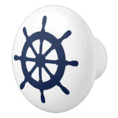 Nautische helm aangepaste deur en lade pull knoppe keramische knop (Rechts)