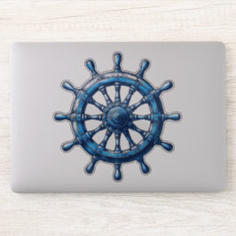 Nautische helm / wiel op maat gesneden vinyl Stick Sticker
