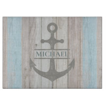 Nautische Houten Boot Anker Naam