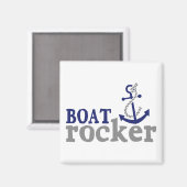 Nautische Humor Boat Rocker Magneet (Voorkant / Achterkant)