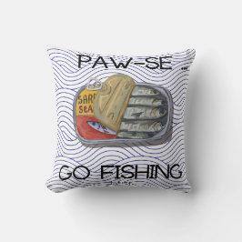 Nautische Humor voor Pet Lovers Kussen