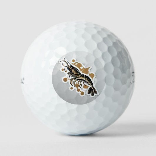 "Nautische iconografie" Golfballen (Voorkant)