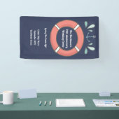 Nautische Jubileum kruislingbovendeur Spandoek (Beurs)