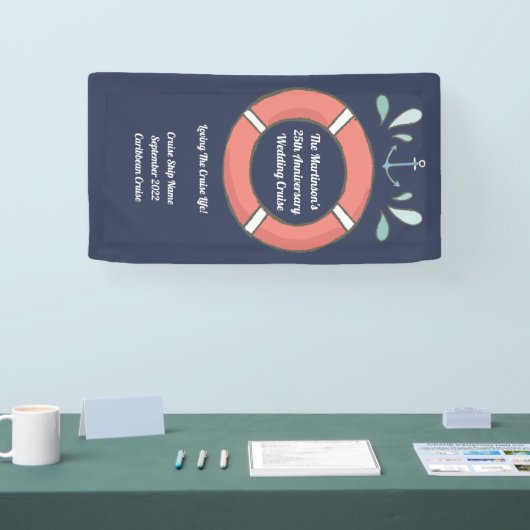 Nautische Jubileum kruislingbovendeur Spandoek (Beurs)