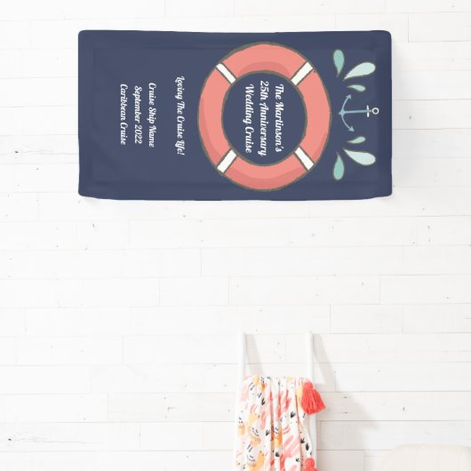 Nautische Jubileum kruislingbovendeur Spandoek (Insitu)