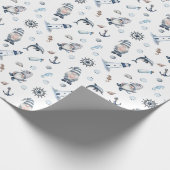 Nautische kabouters! cadeaupapier (Hoek)